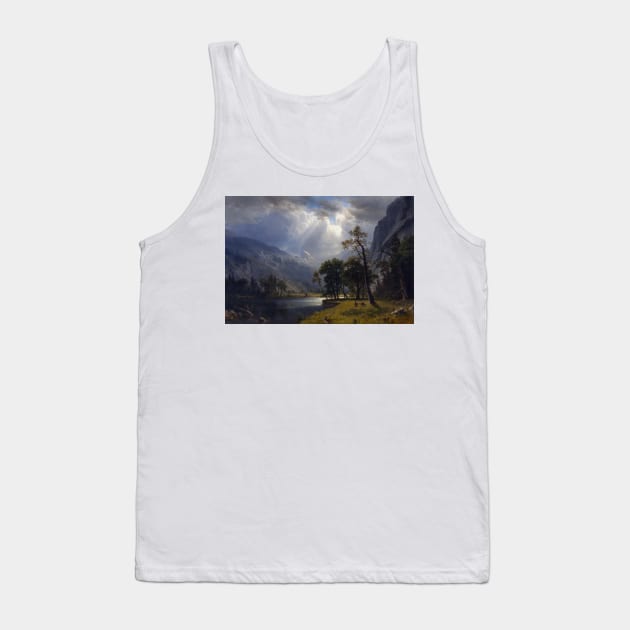 Mount Starr King, Yosemite by Albert Bierstadt Tank Top by Classic Art Stall